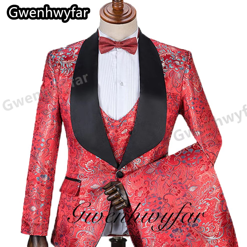 Men'S Formal Wear For Marriage - Gwenhwyfar 2025 Setelan Pria Untuk Pernikahan