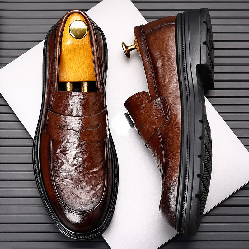 Men'S Formal Office Wear Shoes - Sepatu kulit pria untuk bisnis kasual,