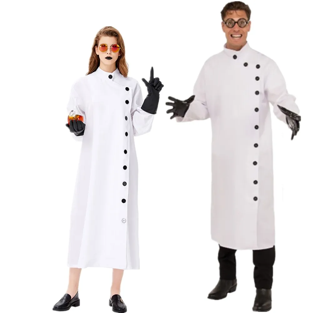 Formal Wear Gloves Men - Mantel Putih Panjang Wanita Pria Kostum