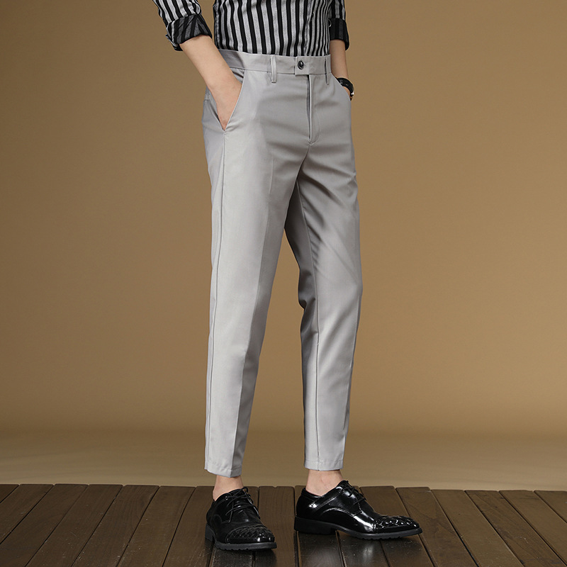 Men Formal Wear Dress - Celana Setelan Musim Panas Pria Merah