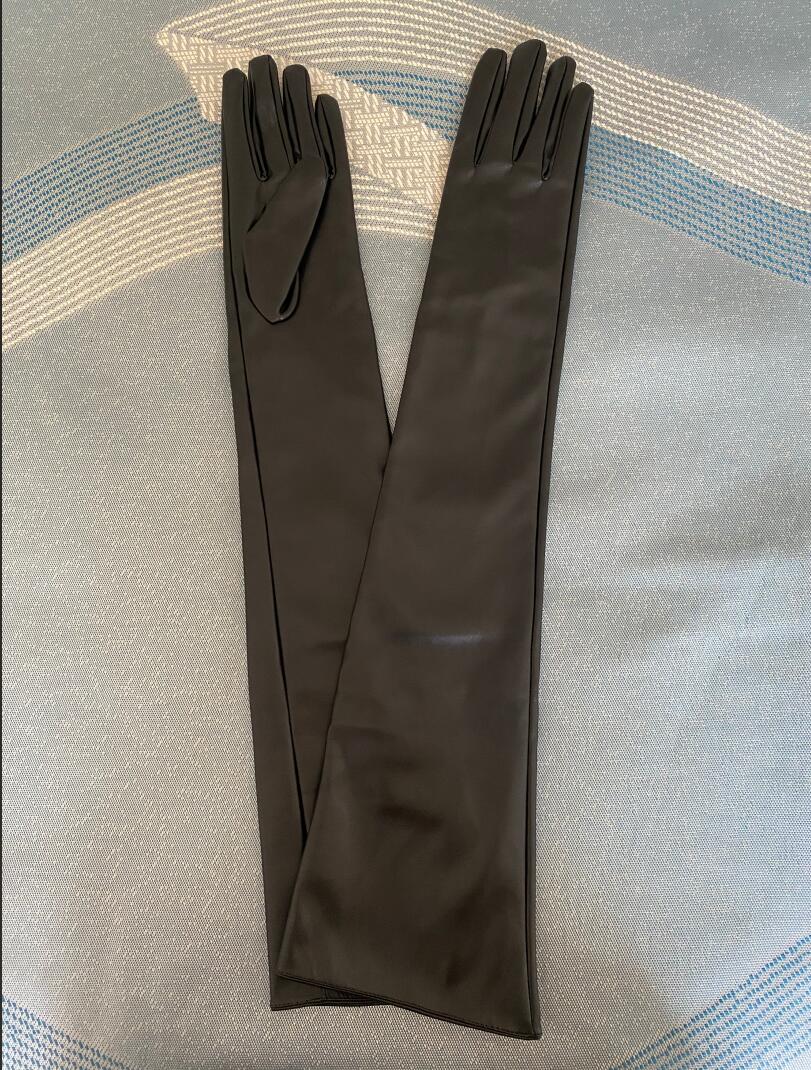 Formal Glove Leather - Sarung tangan panjang layar sentuh kulit