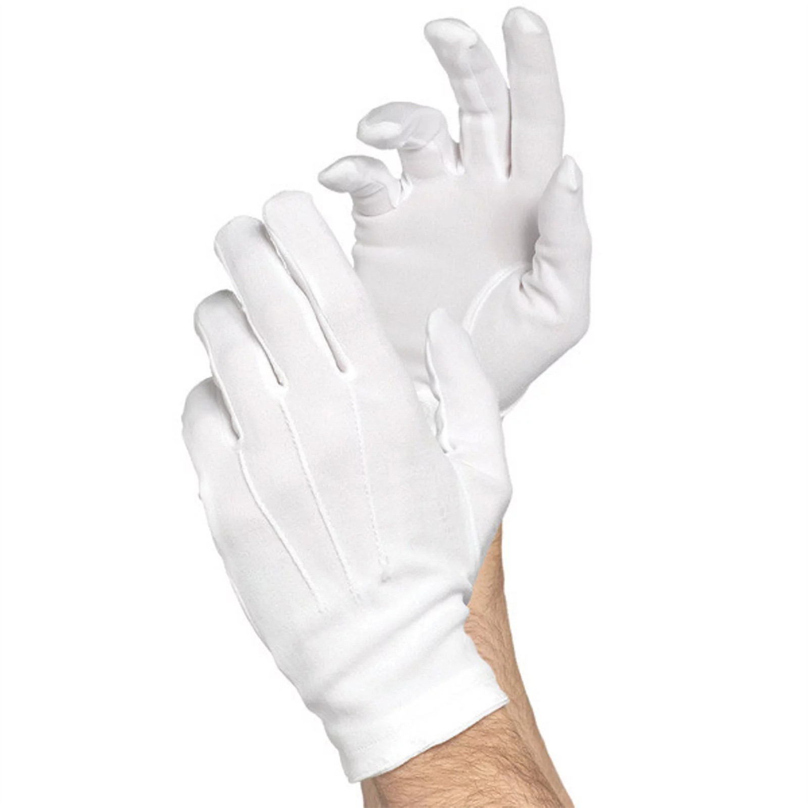 Formal Wear Gloves Men - Sarung tangan Formal warna putih, 1/3/5/10