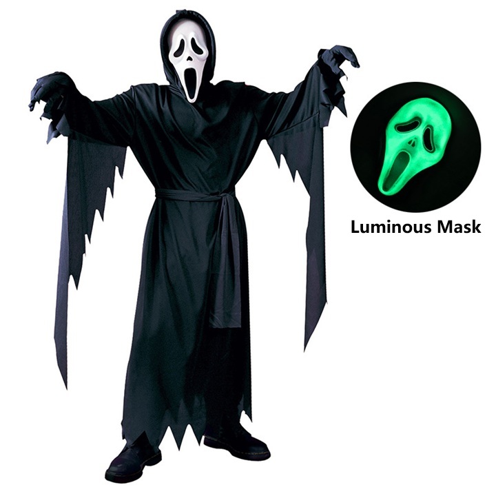 Formal Wear Gloves Men - Kostum Pesta Halloween Karnaval Seram Pria,