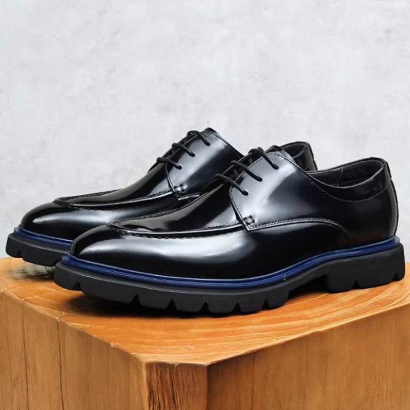 Men'S Formal Office Wear Shoes - Sepatu Pria Kulit Paten Profesional Klasik,