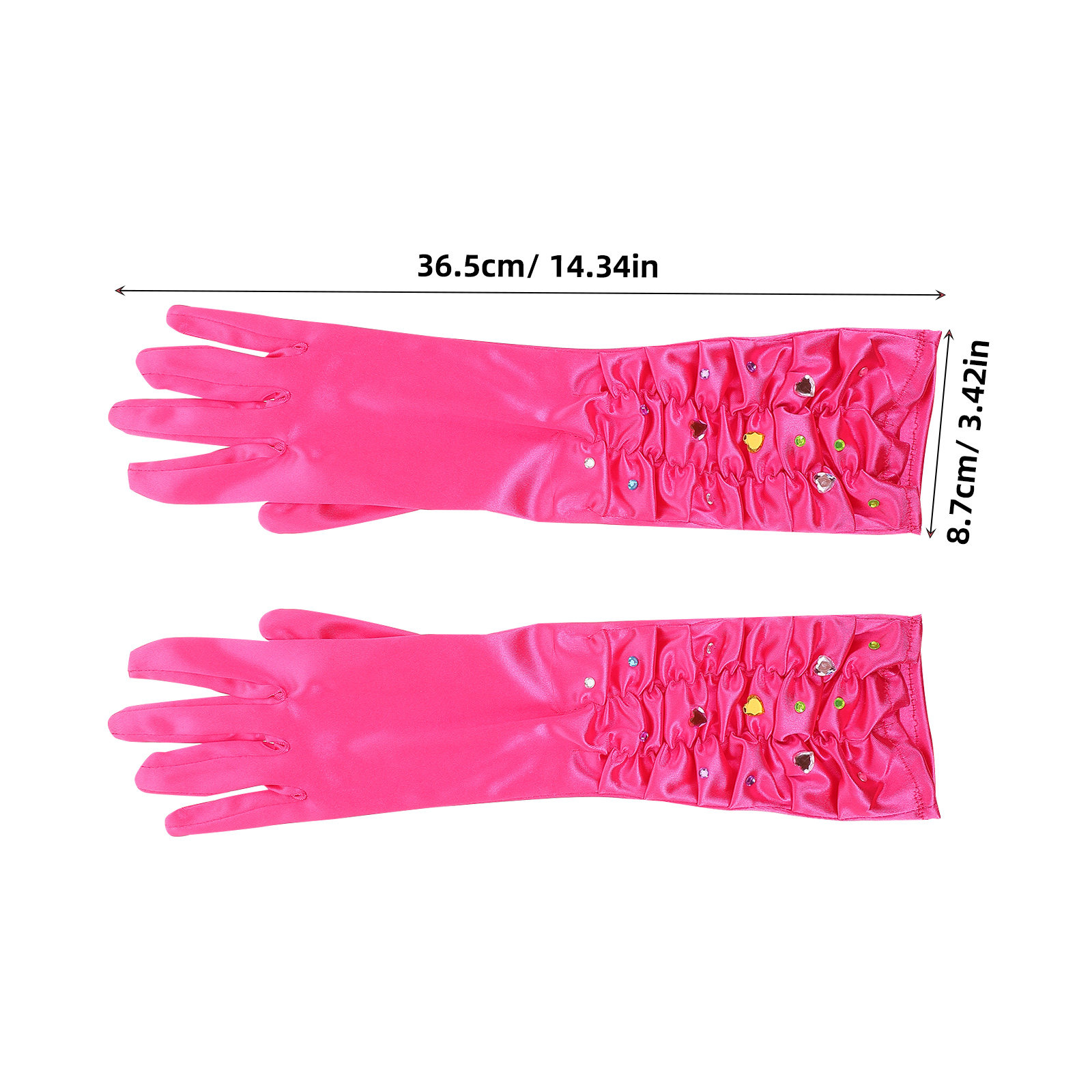 1Set Sarung Tangan Putri untuk - Formal Glove Leather ulasan dan harga