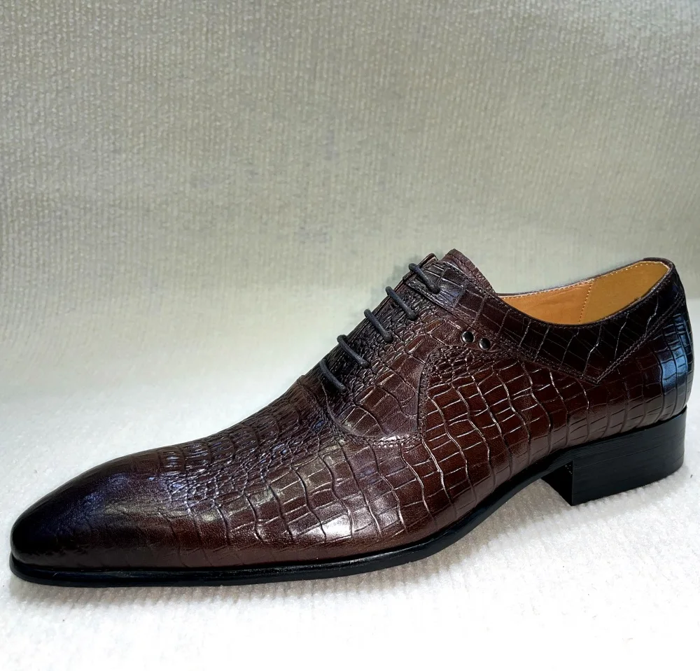 Sepatu Oxford Ujung Lancip Pri - Men Formal Wear Dress ulasan dan harga