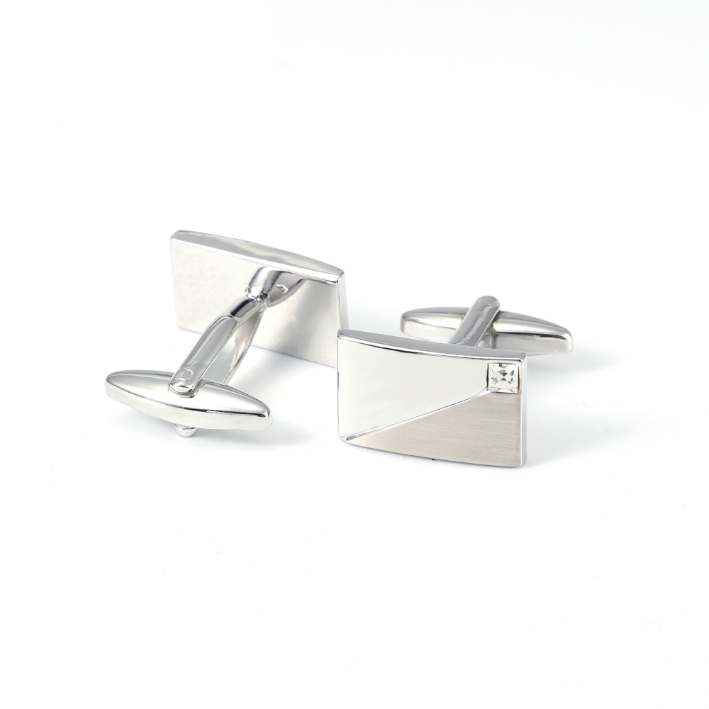Set Kancing Manset dan Penjepi - Cufflinks Silver Set ulasan dan harga