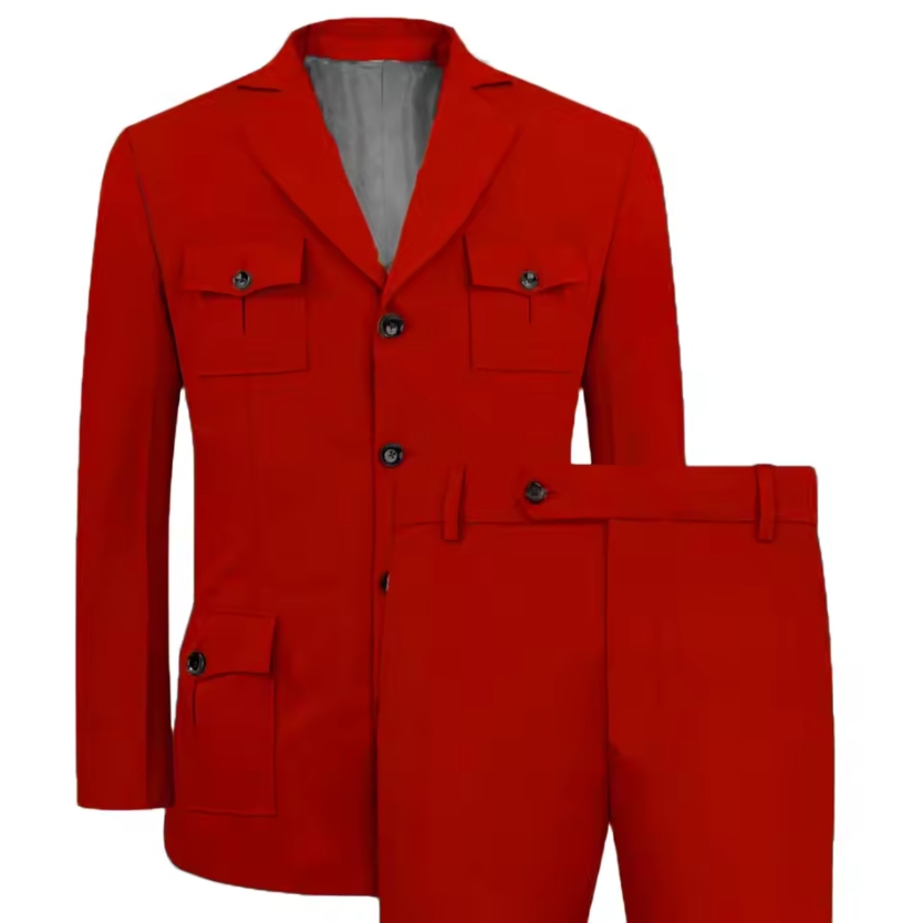 Setelan Pria Jakcet Kasual Kha - Khaki Formal Wear Men ulasan dan harga