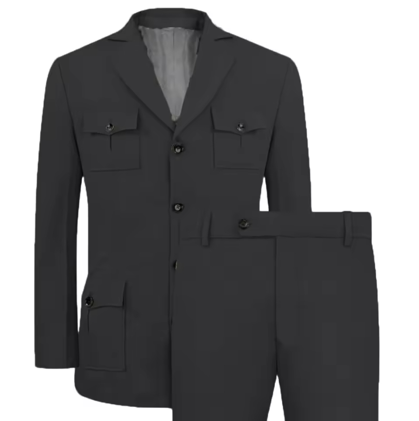 Setelan Pria Jakcet Kasual Kha - Khaki Formal Wear Men ulasan dan harga