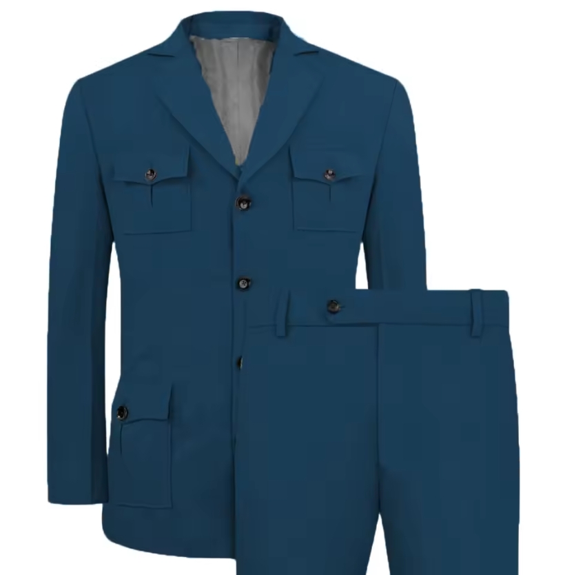 Setelan Pria Jakcet Kasual Kha - Khaki Formal Wear Men ulasan dan harga