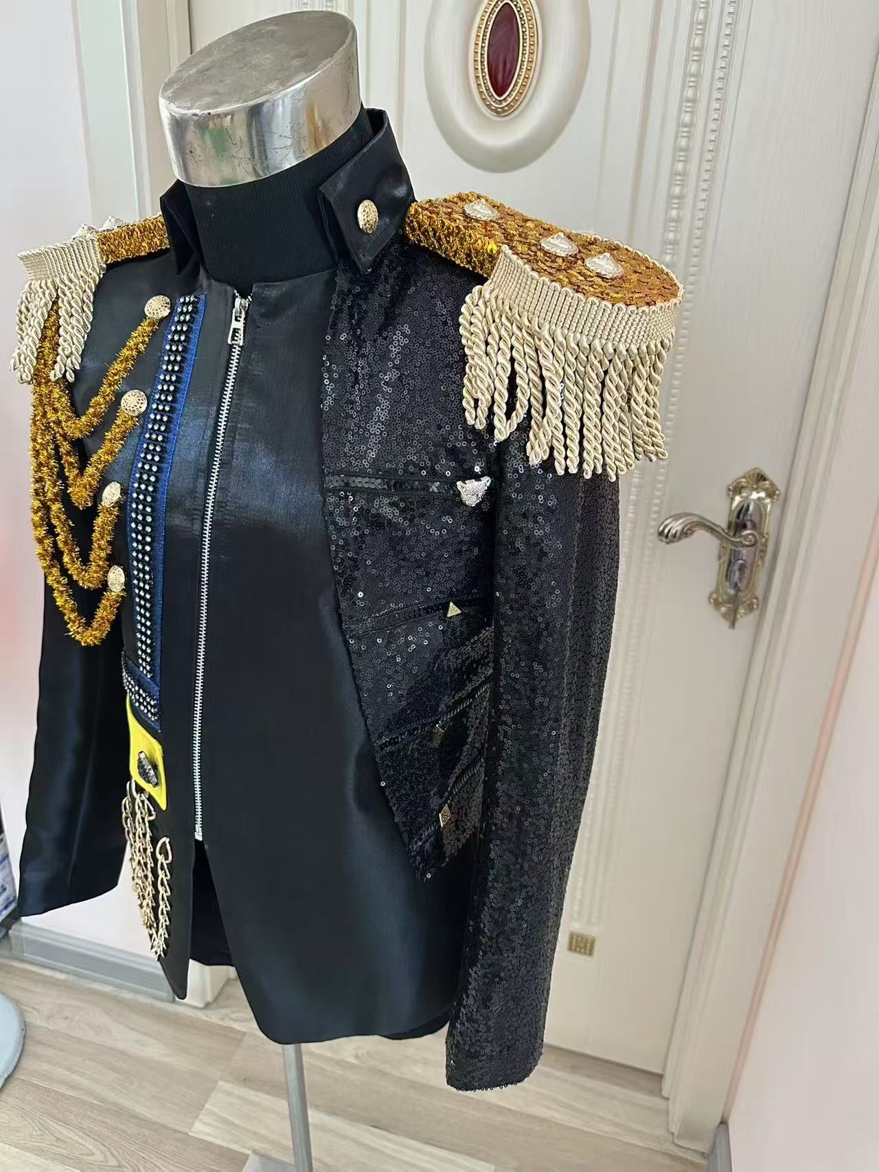 Jaket Royal Rumbai Pria Baru G - Men Formal Wear Dress ulasan dan harga