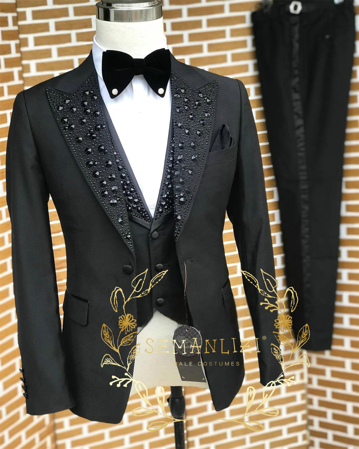 Pakaian pria, hitam, setelan t - Men'S Formal Wear In Wedding ulasan dan harga