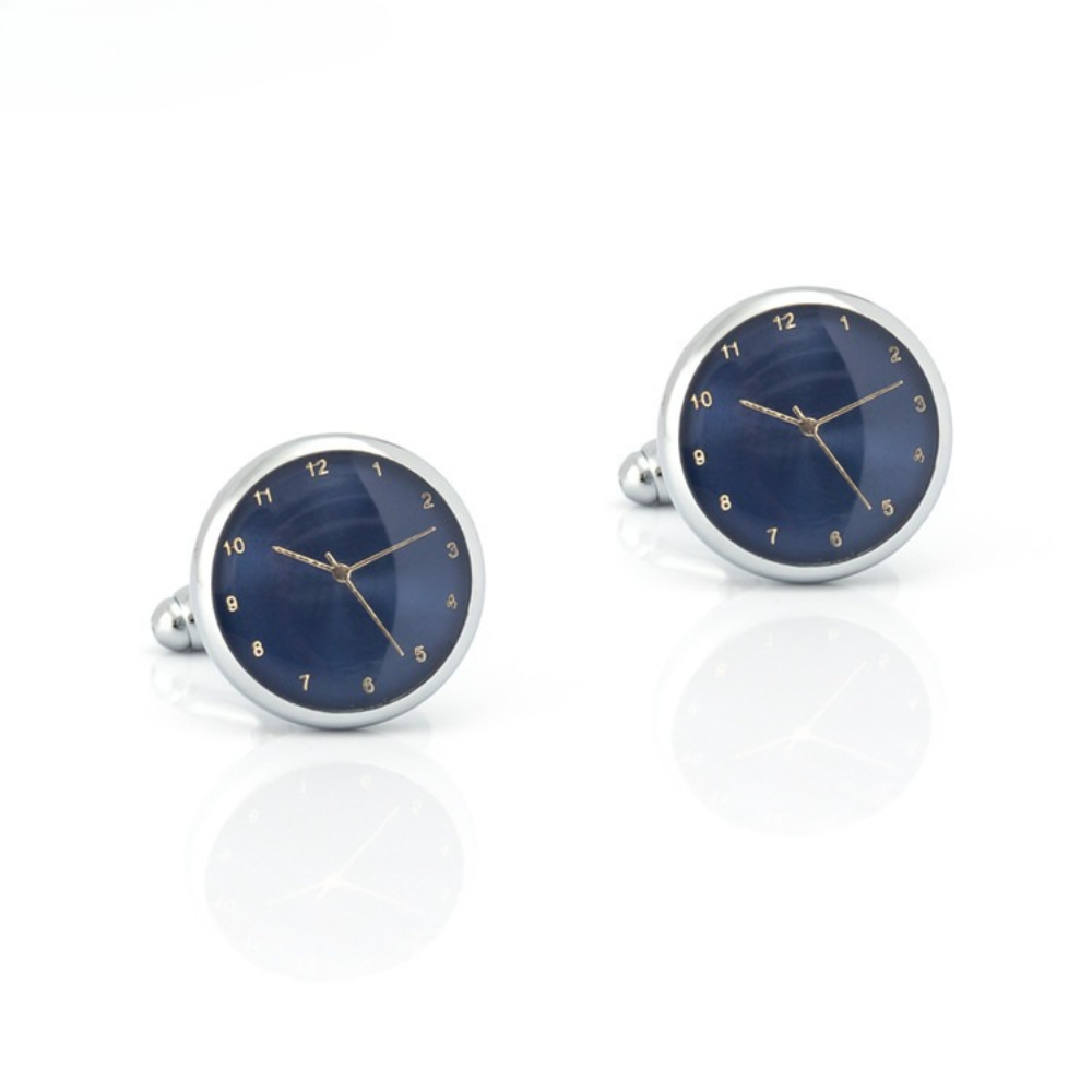 Set Aksesoris Pria 6-in-1: Jam - Cufflinks Silver Set ulasan dan harga