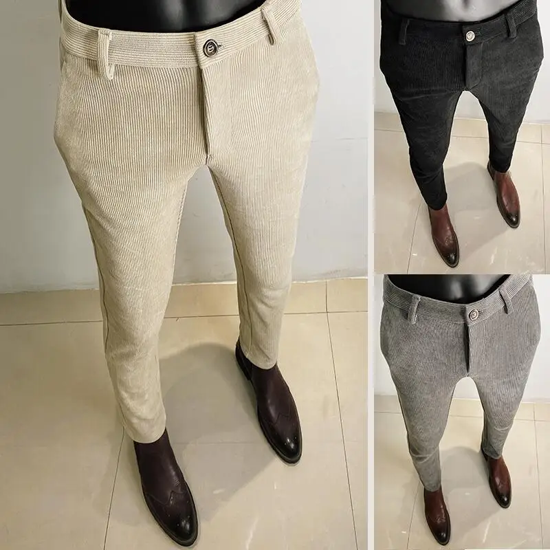 Celana setelan wol tebal pria, - Men Formal Wear Dress ulasan dan harga