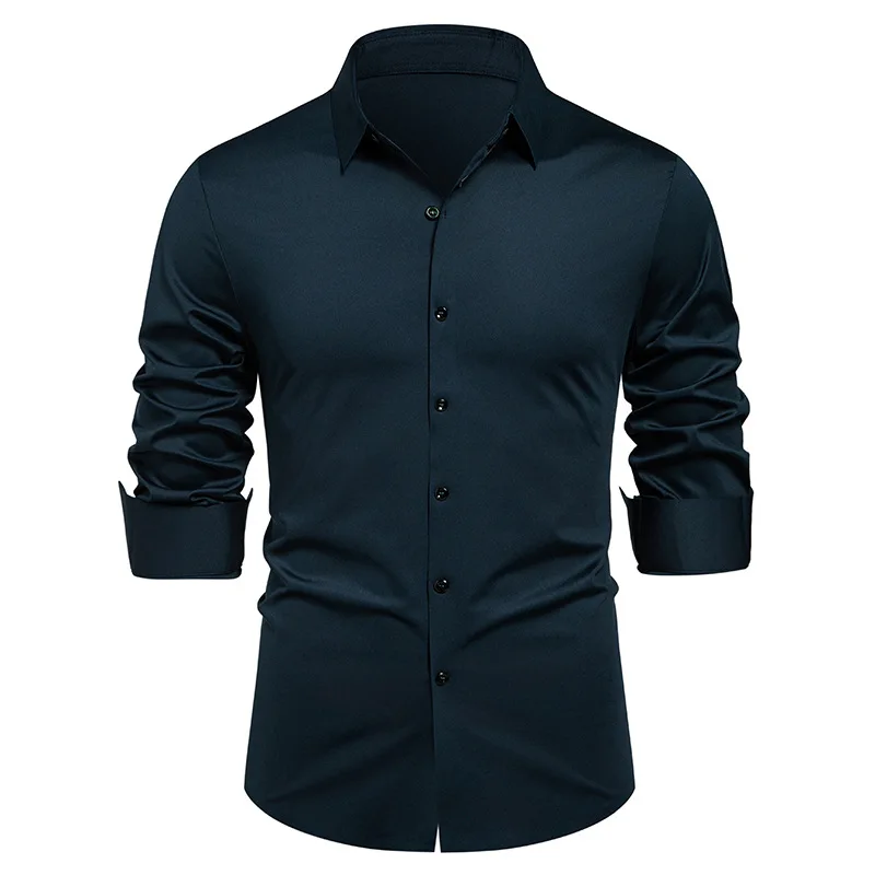 Kemeja Kerja Formal Kelas Atas - Young Men Formal Wear ulasan dan harga