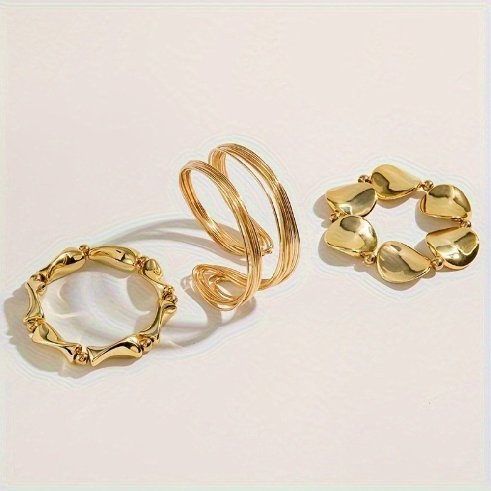 Gelang Manset Terbuka Model Ba - Cufflinks Silver Set ulasan dan harga