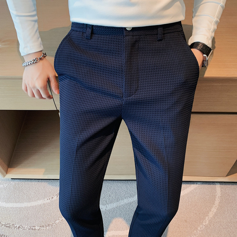 Celana Formal bisnis pinggang  - Young Men Formal Wear ulasan dan harga