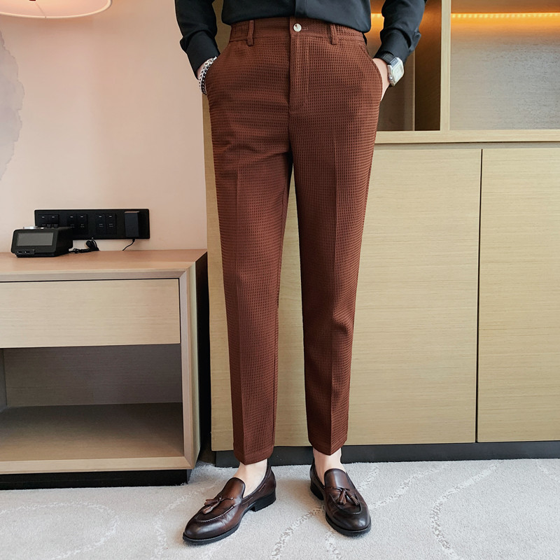 Celana Formal bisnis pinggang  - Young Men Formal Wear ulasan dan harga