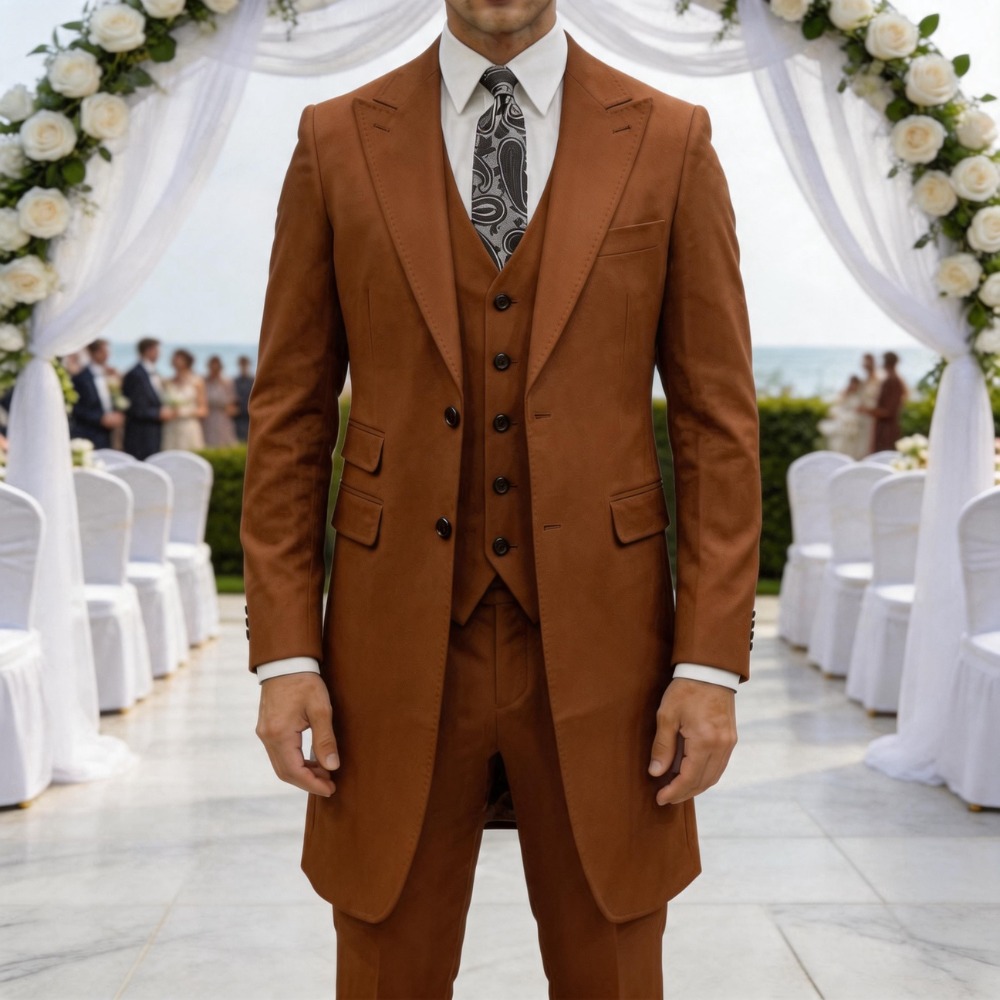 Setelan Pria Formal 3 Potong S - Men Formal Wear Dress ulasan dan harga