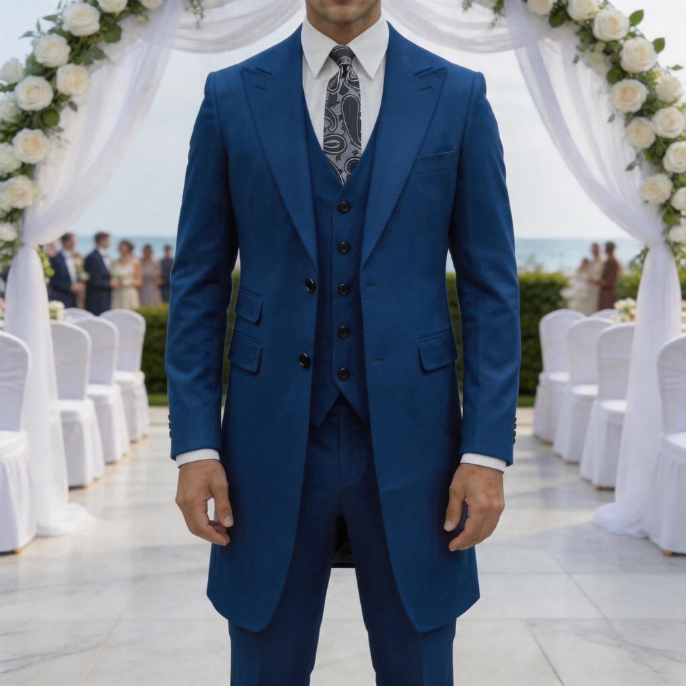 Setelan Pria Formal 3 Potong S - Men Formal Wear Dress ulasan dan harga