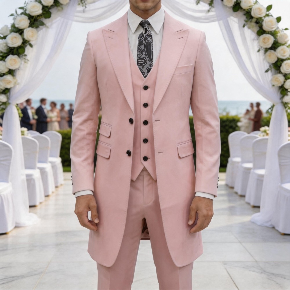 Setelan Pria Formal 3 Potong S - Men Formal Wear Dress ulasan dan harga