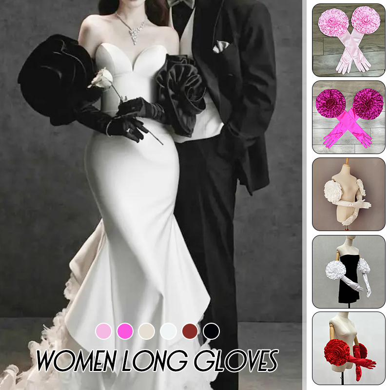 Sarung tangan panjang bunga be - Formal Wear Gloves Men ulasan dan harga
