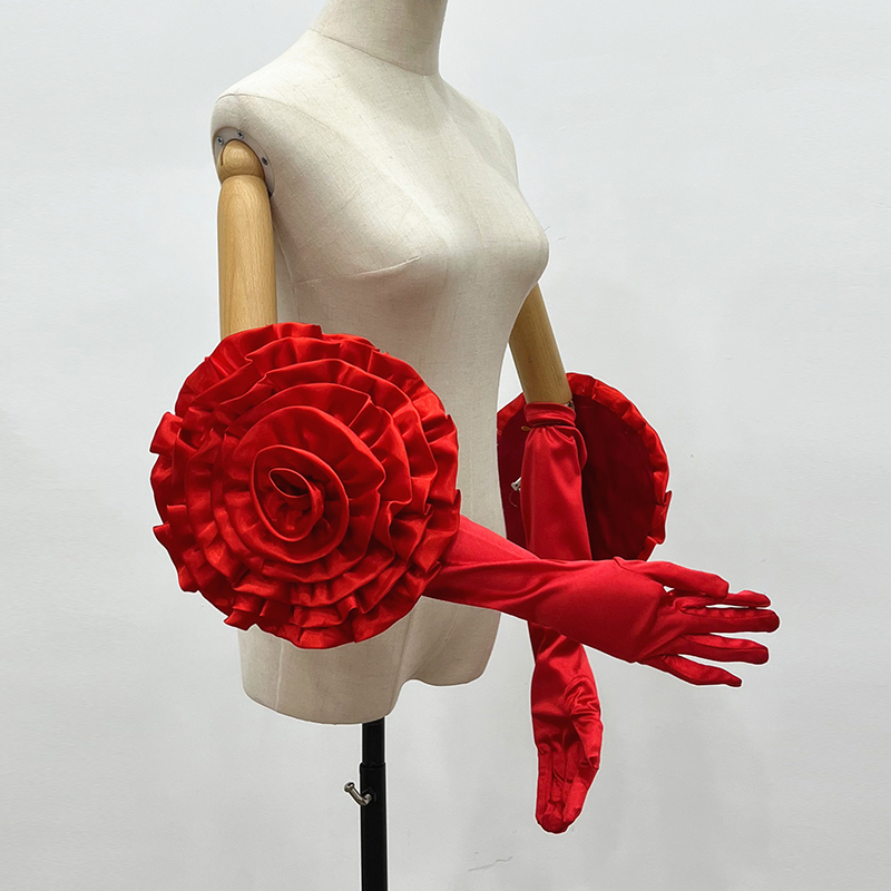 Sarung tangan panjang bunga be - Formal Wear Gloves Men ulasan dan harga