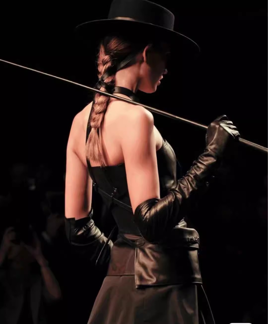 Sarung Tangan Panjang Layar Se - Formal Glove Leather ulasan dan harga