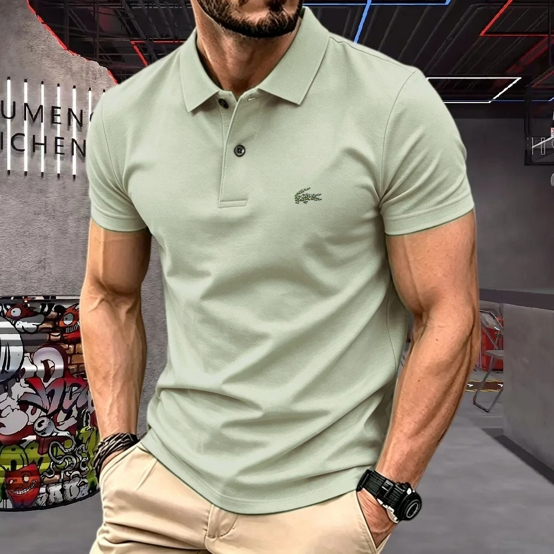 Kaos Polo Lengan Pendek Pria K - Young Men Formal Wear ulasan dan harga