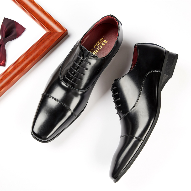 Sepatu Pria Bisnis Model Terba - Young Men Formal Wear ulasan dan harga