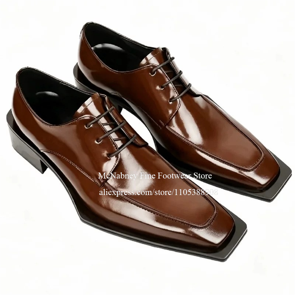 Sepatu Kulit Berpaku Kancing M - Men Formal Wear Dress ulasan dan harga
