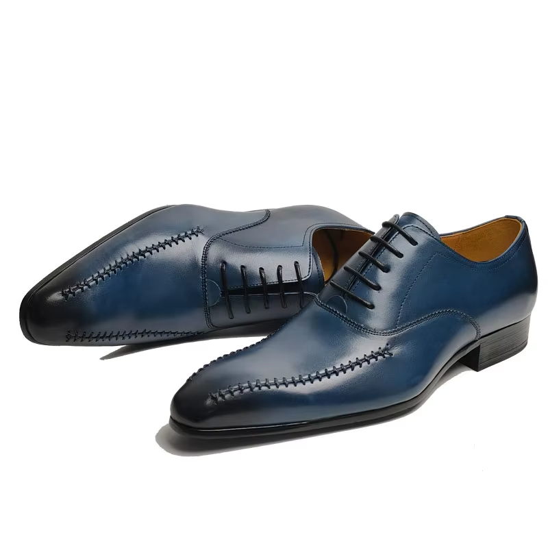Sepatu Kulit Asli Pria Mewah B - Men Formal Wear Dress ulasan dan harga