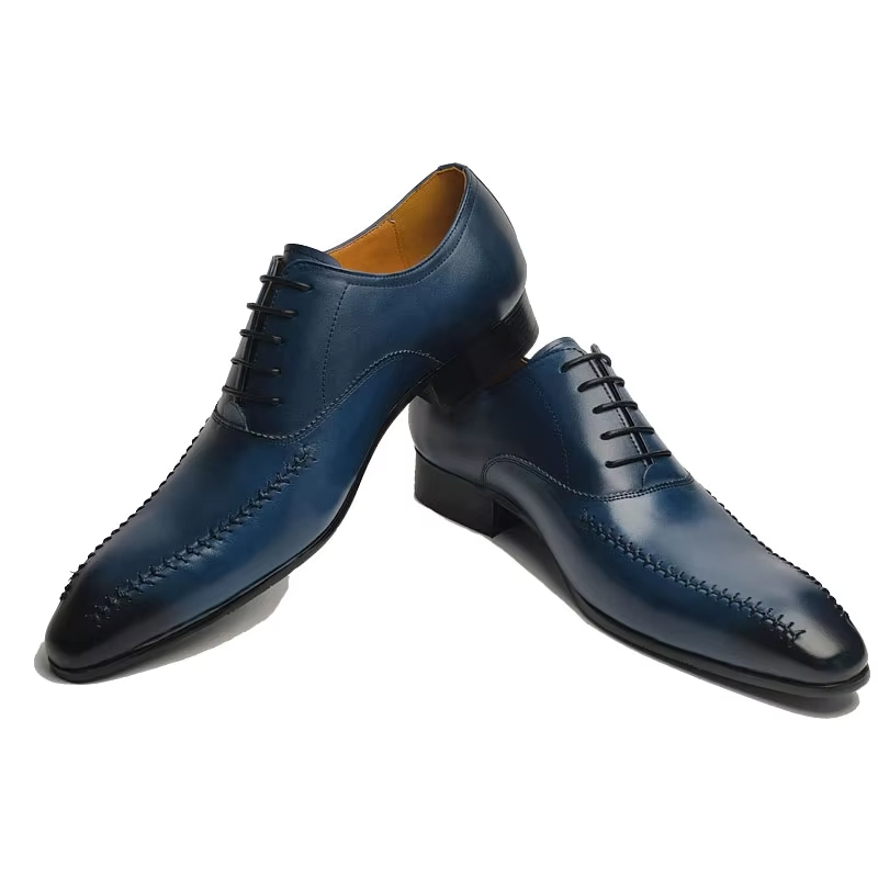 Sepatu Kulit Asli Pria Mewah B - Men Formal Wear Dress ulasan dan harga