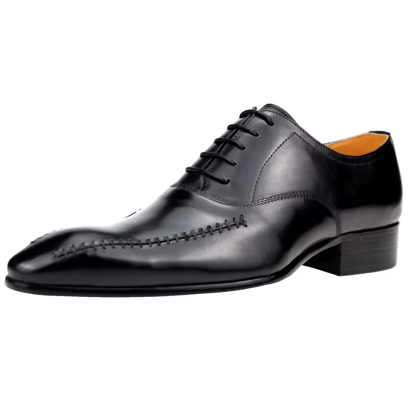 Sepatu Kulit Asli Pria Mewah B - Men Formal Wear Dress ulasan dan harga