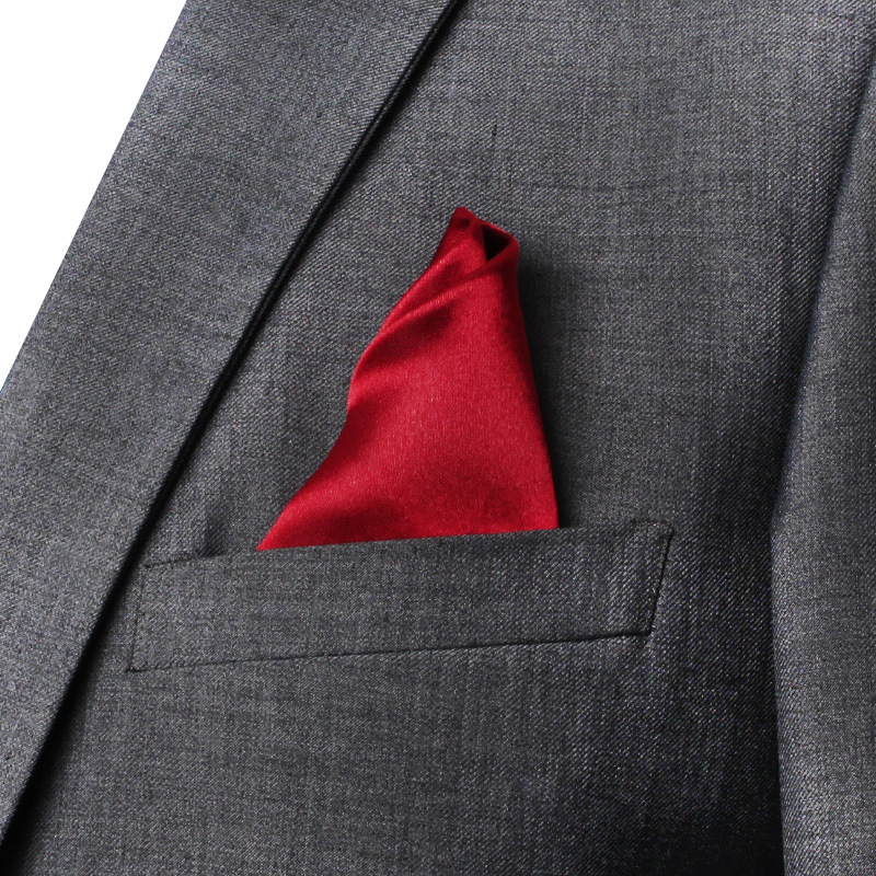 22CM warna Solid saku Squre un - Young Men Formal Wear ulasan dan harga