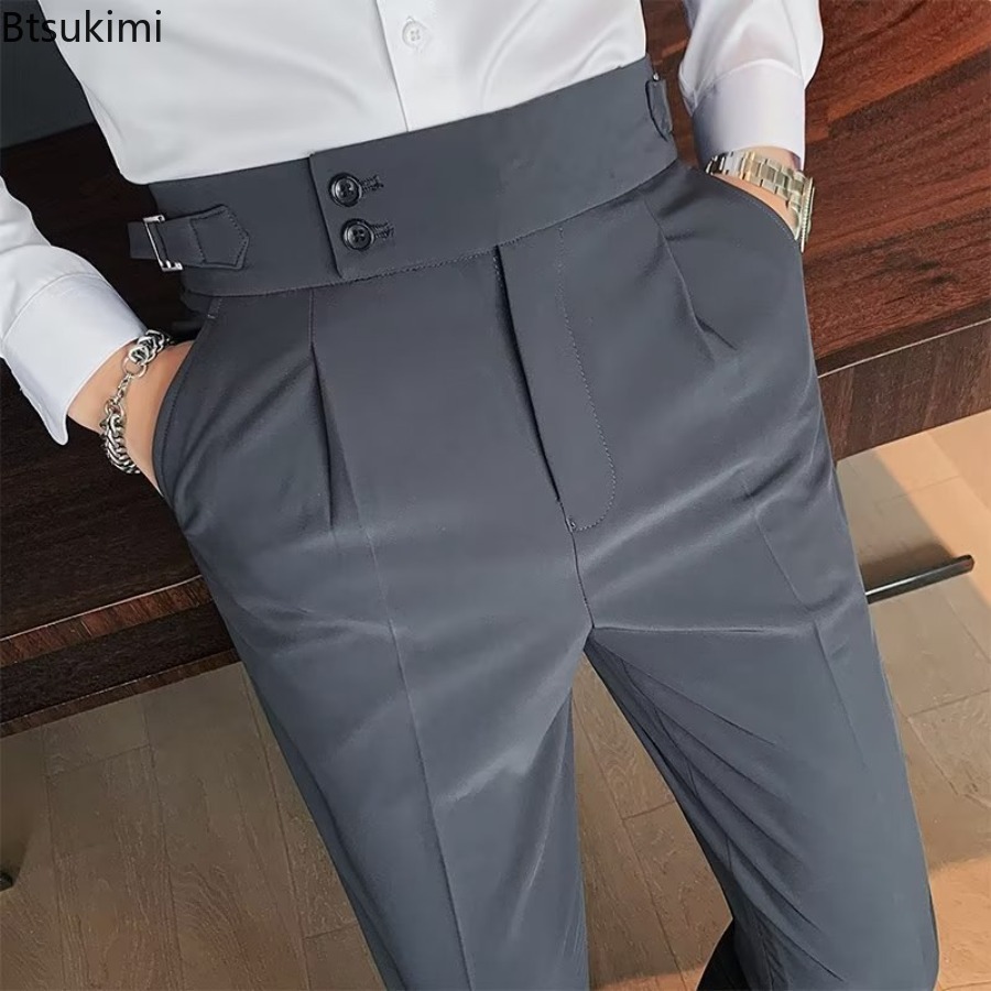Celana Panjang Pria Warna Soli - Young Men Formal Wear ulasan dan harga