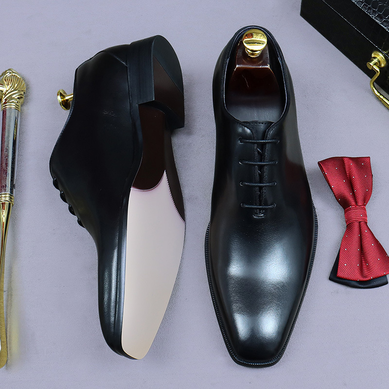 Sepatu Oxford Wholecut Pria Ku - Men Formal Wear Dress ulasan dan harga